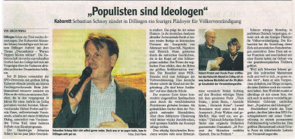 Donau-Zeitung vom 25.02.2020